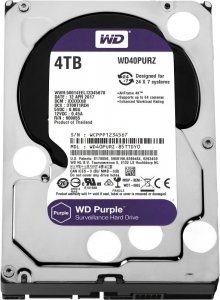 жесткий диск HDD 1ТБ, Western Digital Purple, WD10PURZ