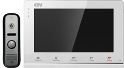 CTV-DP4707 IP B Комплект цветного видеодомофона формата IP черный