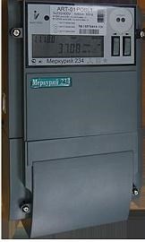 Счетчик электроэнергии трехфазный многотарифный (1 тариф)"Меркурий-234 ART-03 P(PR) 5- 10А ,3*230/400 В.оптопорт, RS485 Инкотекс