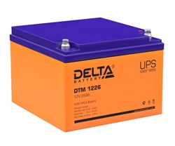 Аккумуляторная батарея DTM 1226 (Delta) 12 В, 26 Ач.