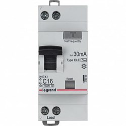 Выключатель автоматический дифференциального тока АВДТ RX3 16А 2П двухполюсный C 30мА 419399 Legrand - фото 17413