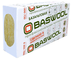 Плиты теплоизоляционные Baswool РУФ-Н 110 (1200х600х50 мм) 6 плит/пачка 0,216 м3 в уп 10914 - фото 19739