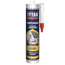 TYTAN Professional герметик силиконовый универсальный, 280 мл, бесцветный - фото 19940