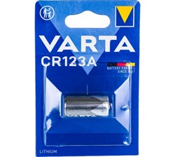 Батарейка Varta Professional CR123A BL1 Lithium 3V (6205) (1/10/100) - фото 20136