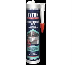 TYTAN Professional TURBO UPG герметик силиконовый санитарный, 280 мл, белый - фото 20690