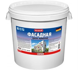 ПУФАС Краска фасадная белая Decoself Основа A мороз. (15л=22,5кг) ФК 11698 - фото 20772