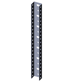 Стойка К1152-2А, 2,5мм. L=1000  (цинк)