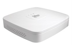 DHI-NVR2104-4KS3 4-канальный IP видеорегистратор 4K и H.265+, ИИ, Входящий поток до 80Мбит/с