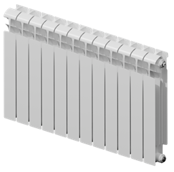 Радиатор ECO Build 200 мм 13 секций Россия
