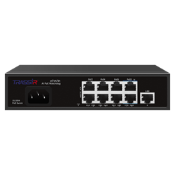 TR-NS1109-120-8PoE коммутатор TRASSIR
