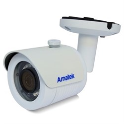Уличная цилиндрическая камера с аудиовходом  Amatek IP AC-IS202A (2.8 mm)