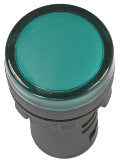 Лампа (светосигнальный индикатор) зеленого цвета 22 мм  IEK AD22DS LED