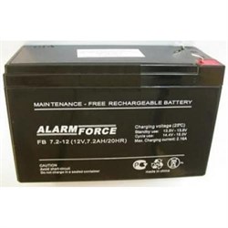 Аккумулятор герметичный свинцово-кислотный 12В, 1.2 А/ч Alarm Force FB1.2-12 Alfa