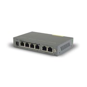 PoE коммутатор DS-KAD606 (8 х 100 Мб/с портов: 6 PoE + 2 LAN)