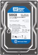 Жесткий диск WD Blue WD5000AZRZ, 500Гб, HDD, SATA III, 3.5"