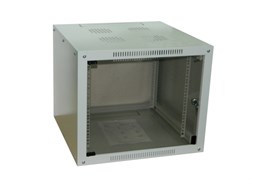 Шкаф настенный 6U серия NOP (600х450х370), разборный, серый Netko