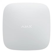 Панель AJAX Hub 2 14910.40.WH1 интеллектуальная централь - 3 канала связи (2SIM 2G + Ethernet. Фото при тревоге)