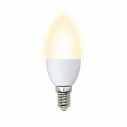 Лампа светодиодная LED 6вт E14 теплый матовая свеча ОНЛАЙТ (71628 ОLL-C37)