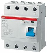 Выключатель дифференциального тока (УЗО) 4п 40А 30мА F204 АС