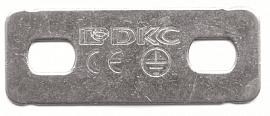 Никелированная пластина для заземления PTCE (DKC) 37501