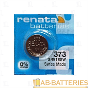 Батарейка Renata 373 (SR916SW) Silver Oxide 1.55V (10/100)
