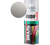 KUDO Эмаль универсальная металлик серебристый кварц KU-1059