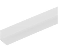 Угол отделочный из ПВХ 30х30мм белый (2,7м)