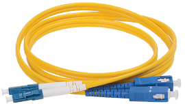 Оптический шнур LC-LC/UPC SM 9/125 simplex 1м