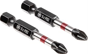 Бита ударная PH2x50 мм 2 шт в уп.