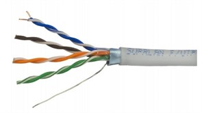 Витая пара U/UTP кат 5e 4х2х0.48 AWG24 Standart PVC IN проект UTP 4x2x0,5 5е in/Cu. SkyNet