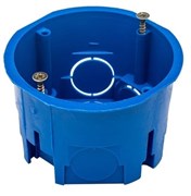 Подрозетник для сплошных стен 68х45, IP 30, синий С3М2 GUSI ELECTRIC