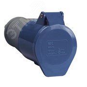 Розетка кабельная 16А 2Р+E IР44 переносная 250В 213 PSR21-016-3 IEK
