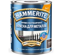 Грунт-эмаль 3 в 1 Hammerite цвет черный 2 л