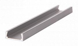 Профиль накладной алюминиевый 2 м матовый экран 2 заглушки 4 крепежа для светодиодных лент CAB262 10267 FERON