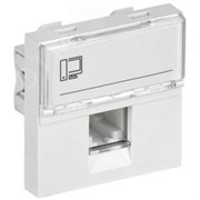 Розетка компьютерная RJ45 UTP категория 5e 2 модуля CKK-40D-RI2-K01 IEK