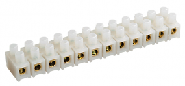Колодка клеммная полиэтилен 0,5-2,5(4) мм2 3А 12 секций EKF plc-KK-4-3 EKF