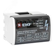 Шина нулевая в корпусе 2х11 EKF sn0-2x11