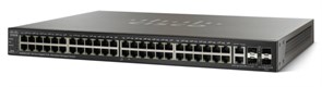 Коммутатор Cisco Small Business SG 300-52P 52-port Gigabit PoE Managed Switch SG300-52P-K9-EU