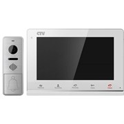 Комплект цветного видеодомофона CTV-DP3700 W с экраном 7’’