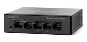 Коммутатор неуправляемый Cisco SB SG110D-05-EU