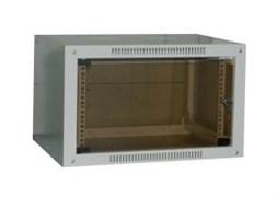 Шкаф настенный 4U серия NOP (600х450х281), разборный, серый Netko
