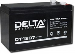 Аккумулятор герметичный свинцово-кислотный DELTA DT12045