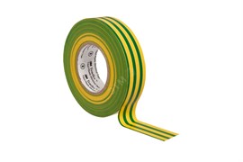 Изолента ПВХ 3M Temflex 1300 желто-зеленая 19мм х 20 м