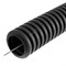 Труба ПНД гибкая гофрированная диаметр 20 мм, легкая с протяжкой, цвет черный код 71720 DKC