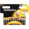 Батарейка Duracell Basic LR03 AAA BL12 Alkaline 1.5V (12/144/48960) - фото 20097
