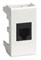 Компьютерная розетка RJ-45 кат.5E, Viva, 1 модуль , белая код 45037 DKC